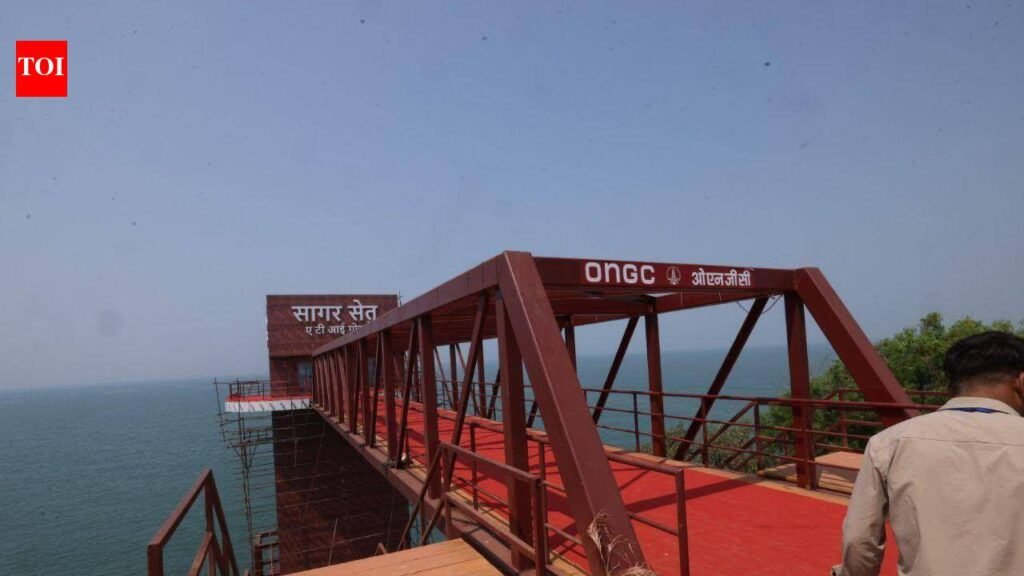 ONGC’s floating jetty, built for India Energy Week, collapses | Goa News
