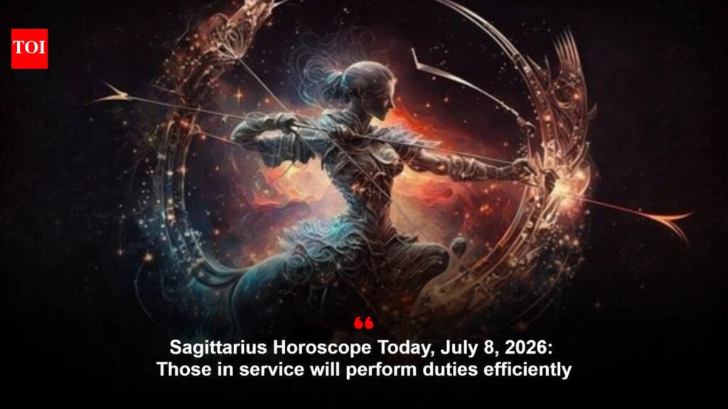 Sagittarius Horoscope Today, July 9, 2026: Those in service will perform duties efficiently