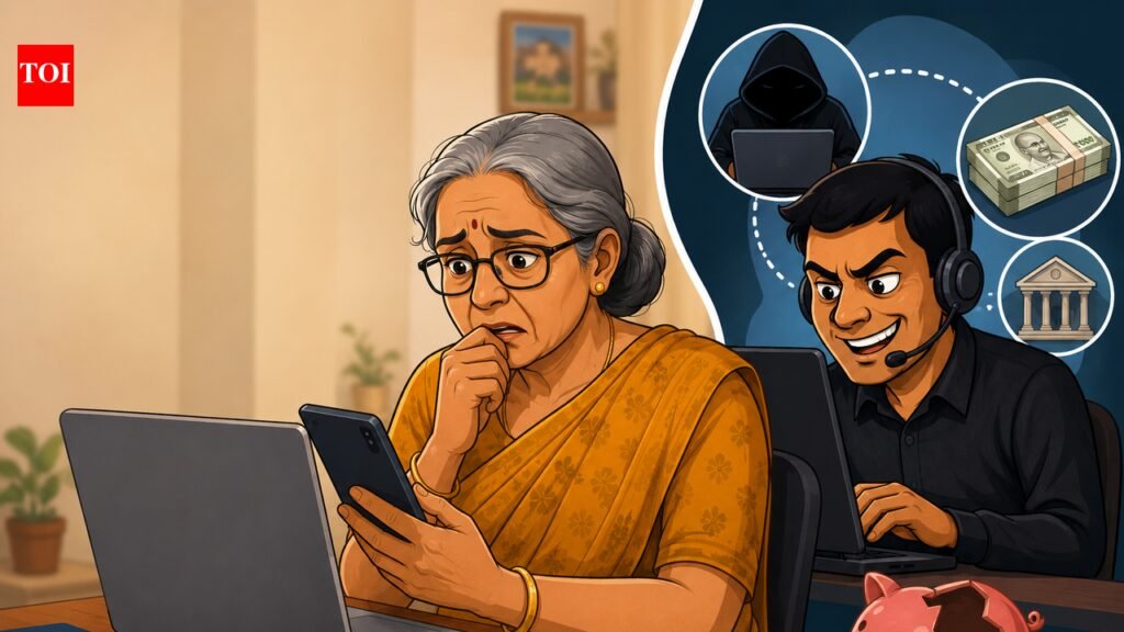 Retired prof falls for deepfake Nirmala ad, loses Rs 61 lakh in investment fraud | Bengaluru News