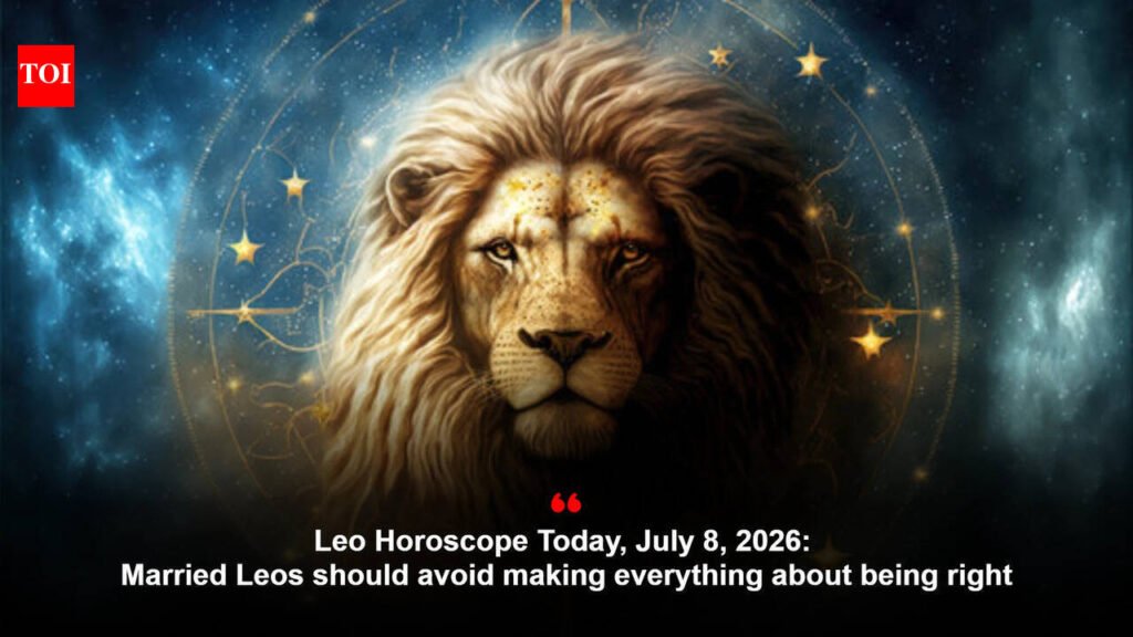 Leo Horoscope Today, July 9, 2026: Married Leos should avoid making everything about being right