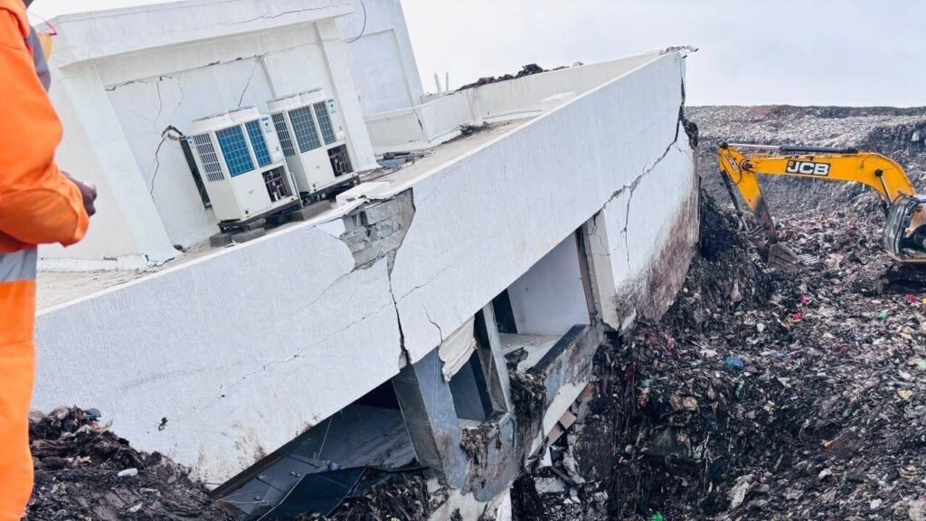Triggers for Moshi bldg cave-in: Heavy rain, leachate & construction quality, say experts | Pune News
