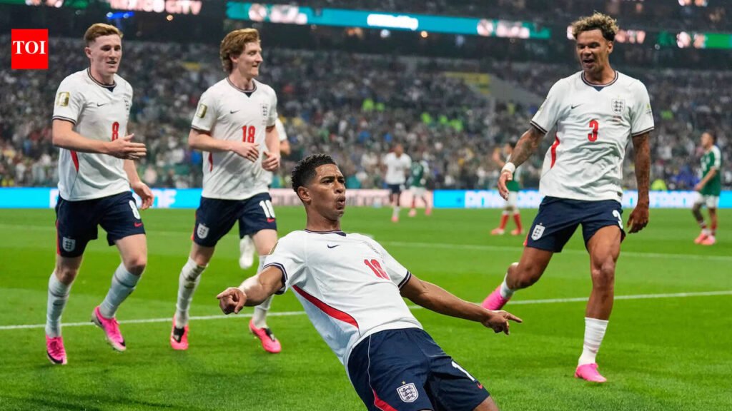 Five goals, one red card: England vs Mexico round of 16 at Estadio Azteca breaks TV records | Football News