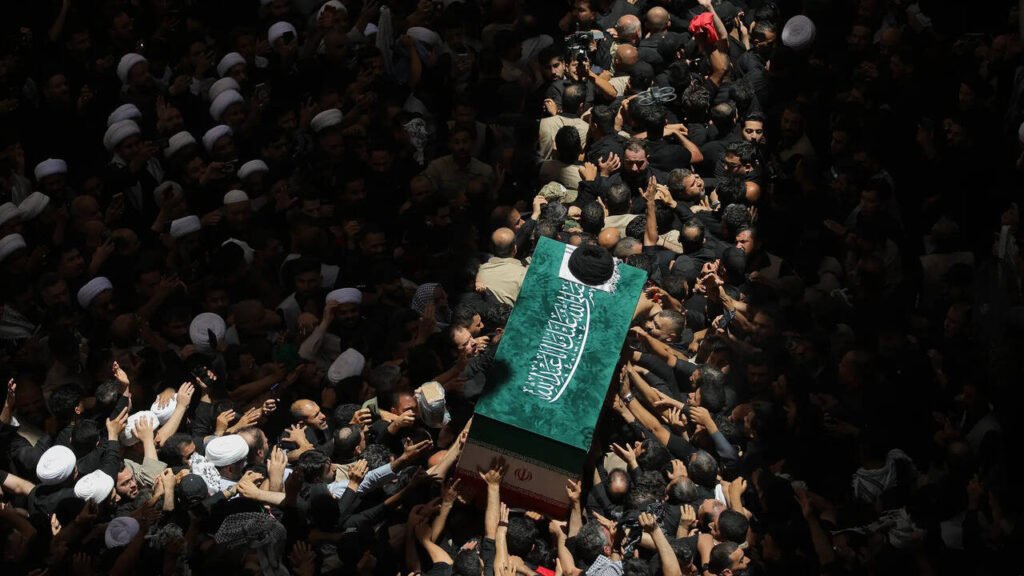 Iran’s Khamenei buried in Mashhad four months after US-Israeli strikes killed him