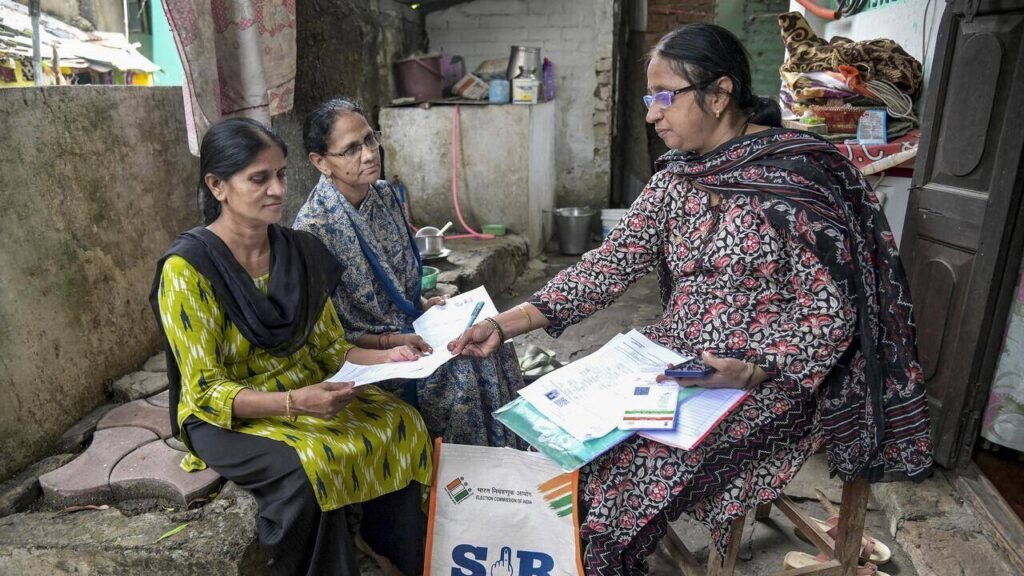 Around 15% SIR forms distributed in Mumbai in 10 days; Election Commission of India apprised of monsoon fury | Mumbai News