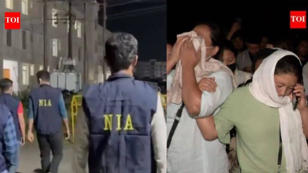 2 held in joint Manipur Police-NIA operation over killing of 6 Naga civilians | Guwahati News