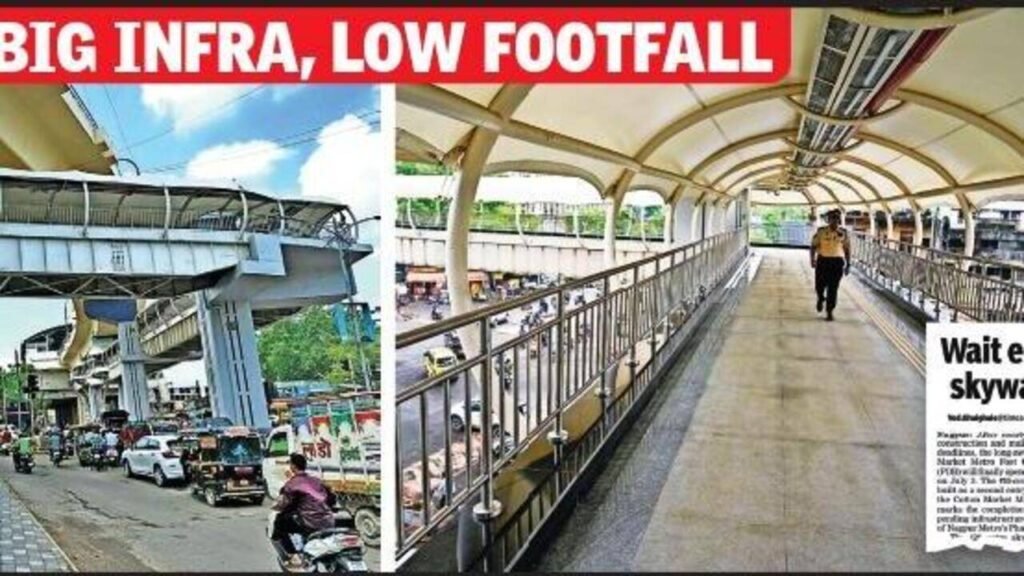 Cotton Market Station’s New FOB Used By 1 In 5 Commuters: Metro | Nagpur News