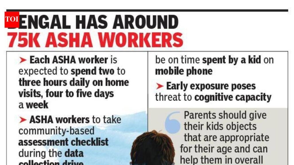 Asha Workers To Monitor Kids’ Cell Phone Usage | Kolkata News
