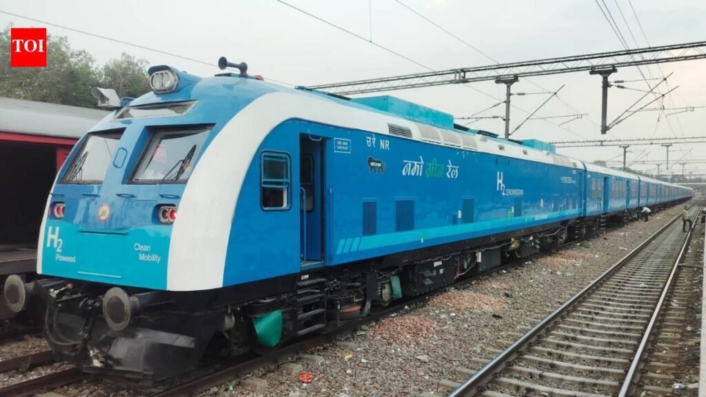India’s first hydrogen-powered train notified: Know route, launch date & what makes it special