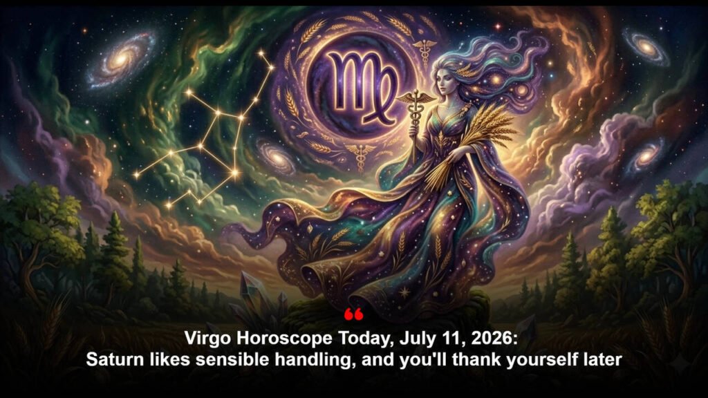 Virgo Horoscope Today, July 11, 2026: Saturn likes sensible handling, and you’ll thank yourself later