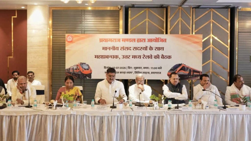 MPs pitch breastfeeding coaches, station library and additional connectivity at North Central Railway meet | Lucknow News