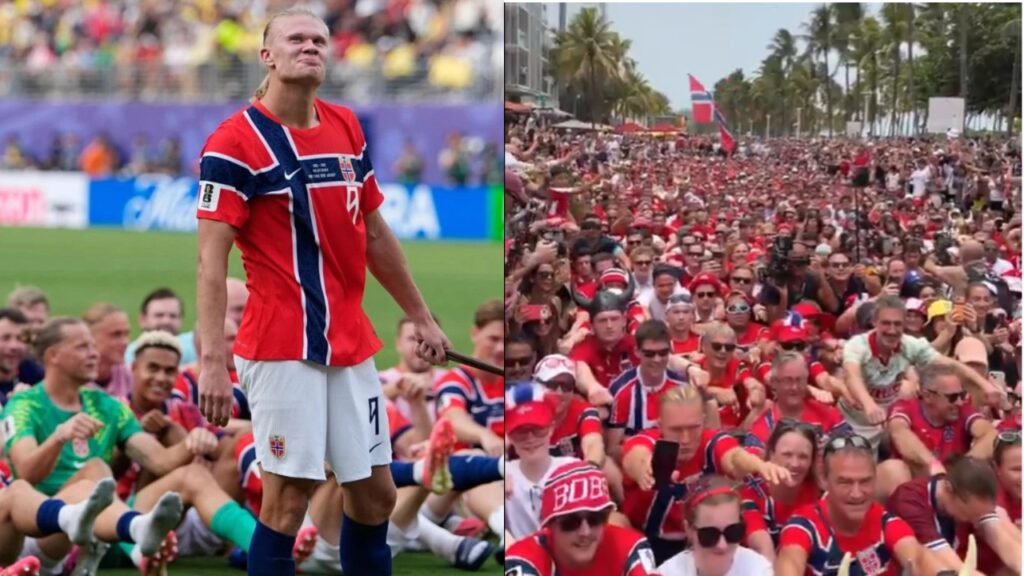 Watch: ‘Viking Row’ fever grips Miami before Norway’s historic World Cup clash against England | Football News