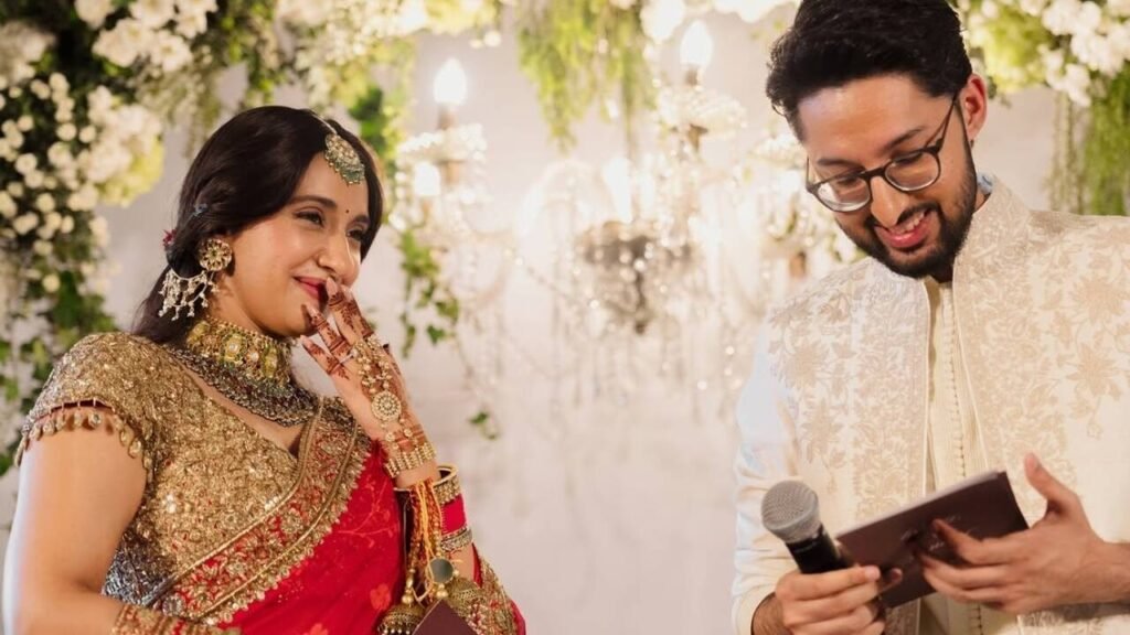 Akansha Ranjan Kapoor and ‘Mr And Mrs Mahi’ director Sharan Sharma are officially married, drop FIRST PICS, Alia Bhatt, Ananya Panday and others shower love |