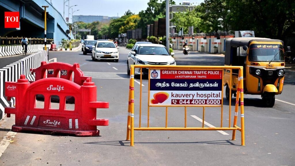 Chennai traffic police announce year-long traffic diversions at Thirumangalam | Chennai News