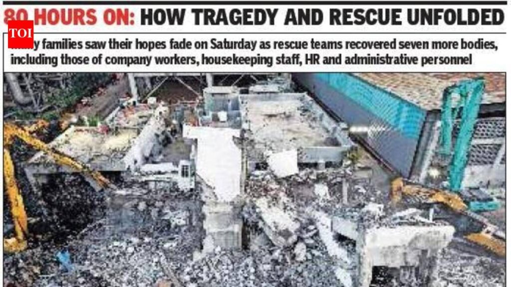 PCMC officials say only ground floor of three-storey building was granted occupancy nod | Pune News