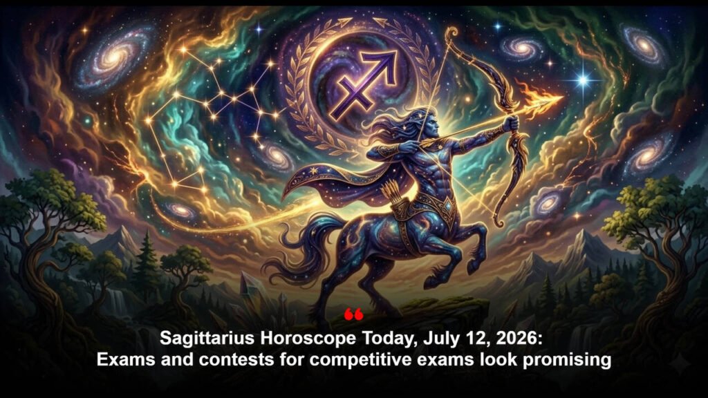 Sagittarius Horoscope Today, July 12, 2026: Exams and contests for competitive exams look promising