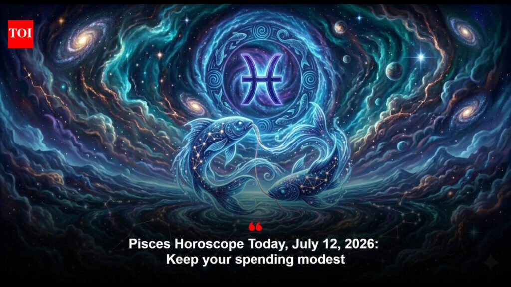 Pisces Horoscope Today, July 12, 2026: Keep your spending modest