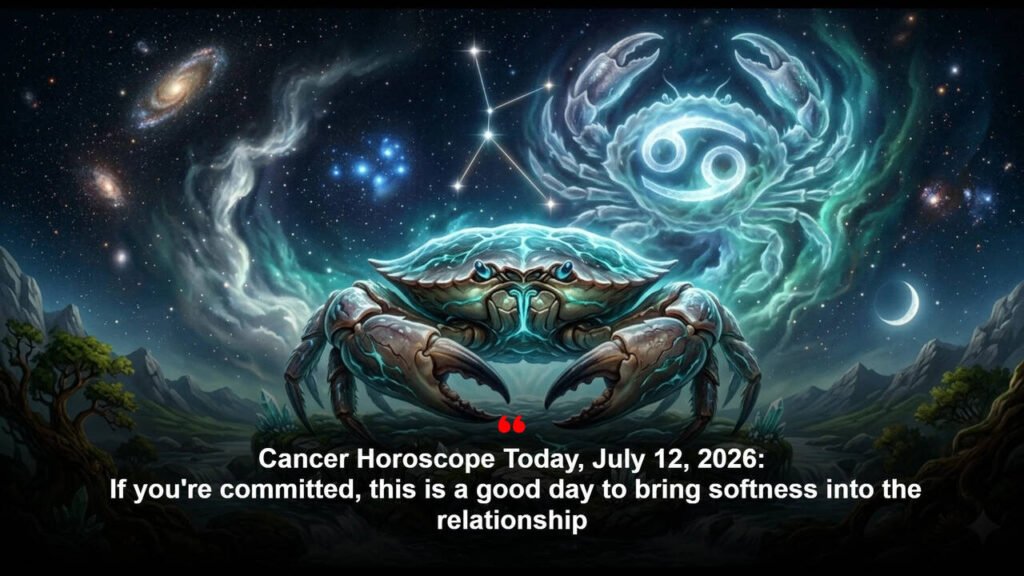 Cancer Horoscope Today, July 12, 2026: If you’re committed, this is a good day to bring softness into the relationship