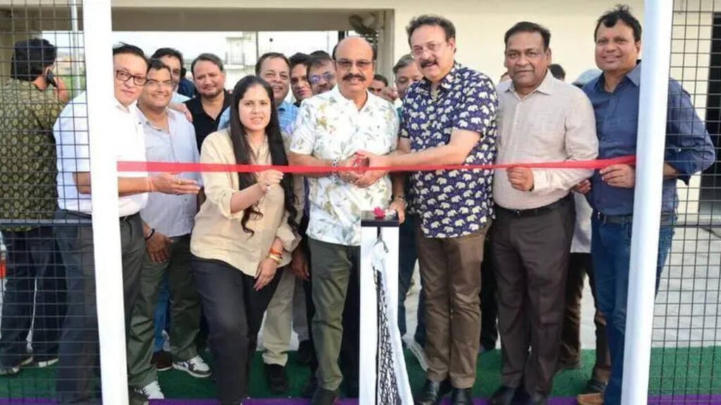Padel court starts in Jaipur Club; combination of tennis and squash, padel sport is a medal event in forthcoming Asian Games | Jaipur News