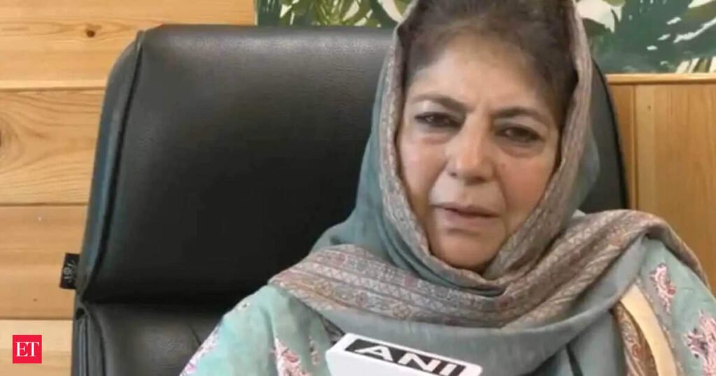 J&K: Mehbooba Mufti under ‘house arrest’ ahead of Martyrs’ Day