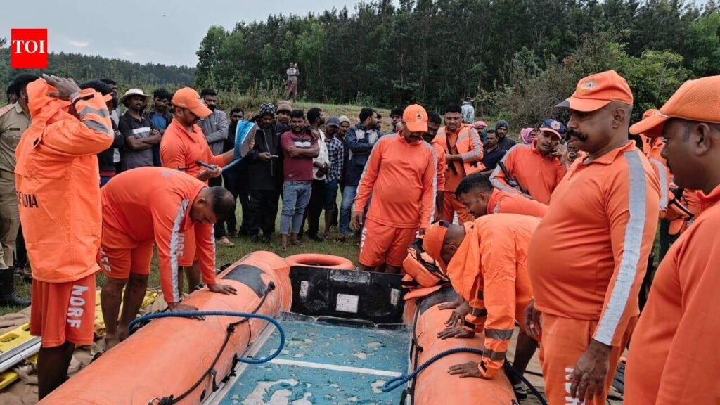 NDRF recovers missing bodies of villagers in Hemavathi River | Mysuru News