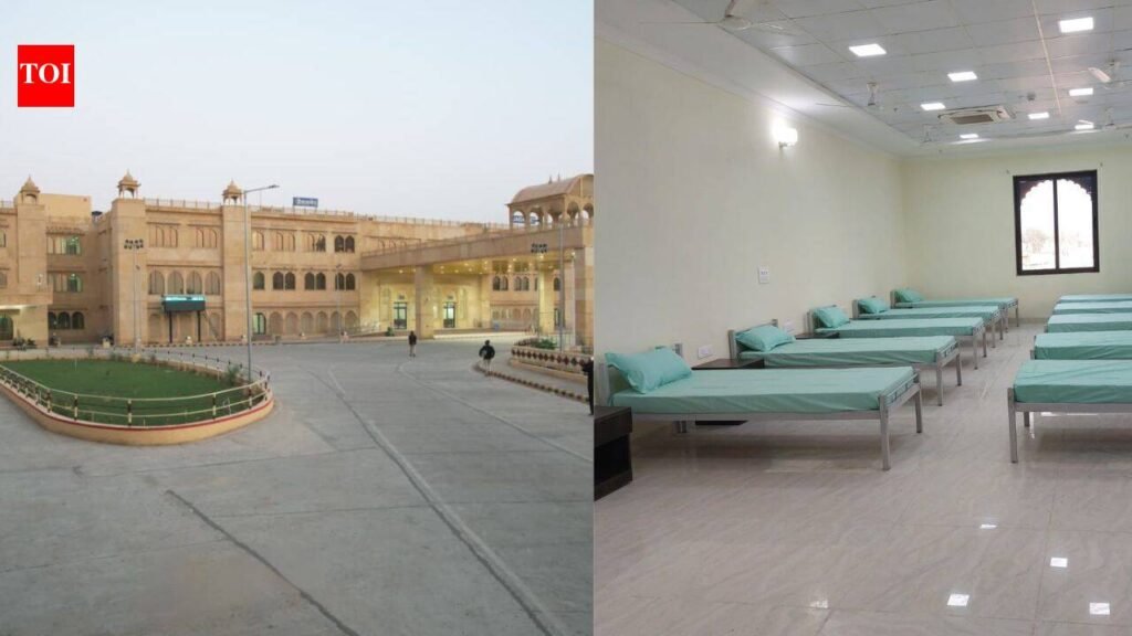 Jaisalmer railway station gets Rs 140-crore heritage makeover under Amrit Barat station scheme | Jaipur News