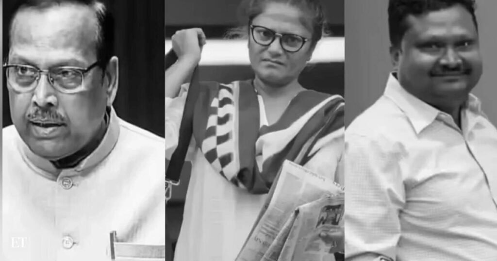 TMC turncoats Sukhendu Sekhar Ray, Sushmita Dev and Prakash Chik Baraik file nomination papers for RS bypolls in Bengal