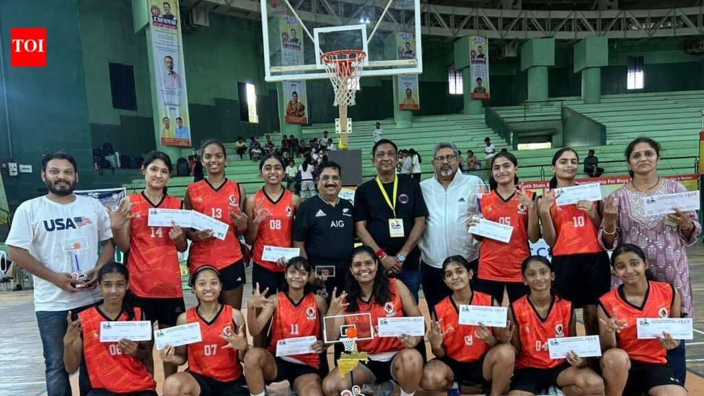 Nagpur girls win silver, boys finish fourth in U-16 state basketball championship | Nagpur News