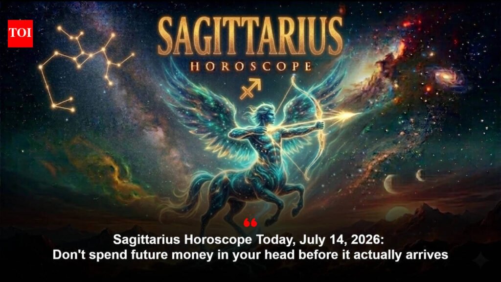Sagittarius Horoscope Today, July 14, 2026: Don’t spend future money in your head before it actually arrives