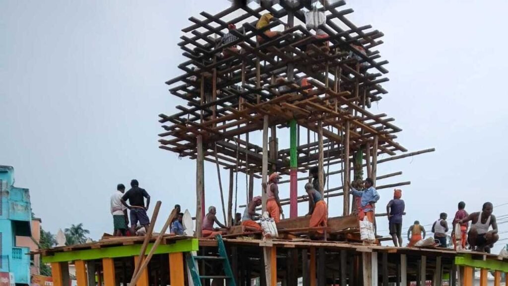 Baladevjew Temple chariot modified after IIT Bhubaneswar suggestions | Bhubaneswar News