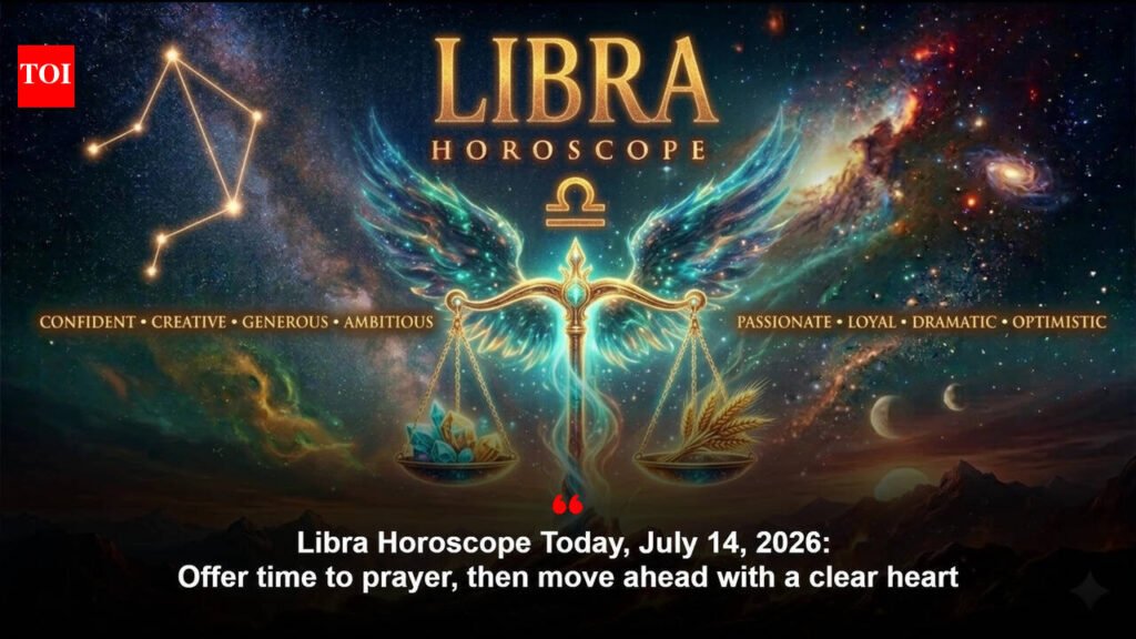 Libra Horoscope Today, July 14, 2026: Offer time to prayer, then move ahead with a clear heart