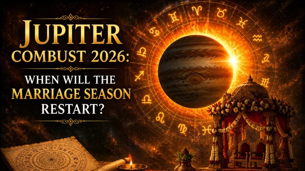 Jupiter Combust 2026: When Will the Marriage Season Restart?