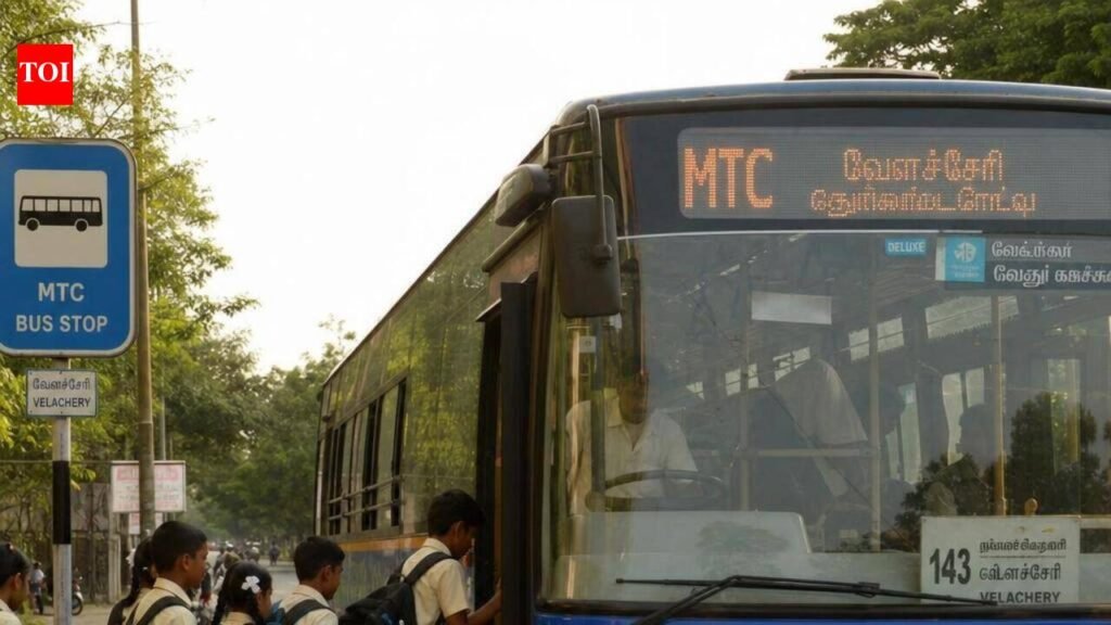 3,365 school students make use of exclusive MTC buses on day 1 of scheme expansion | Chennai News
