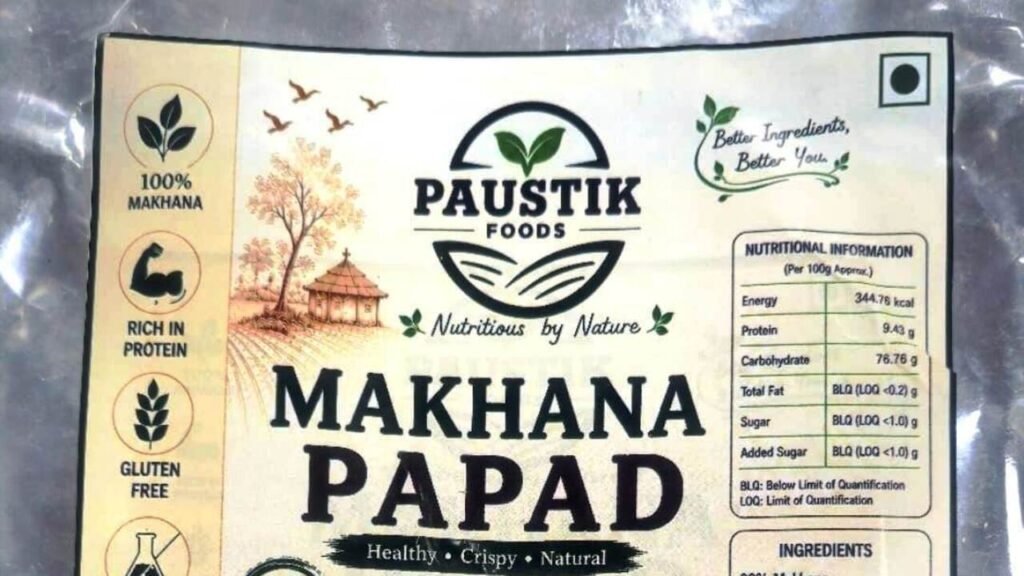 Agri univ launches India’s first 100% Makhana Papad | Patna News