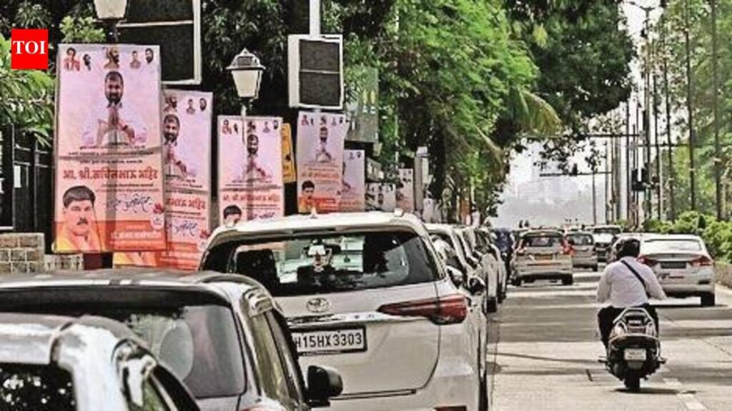 Political banners account for majority of illegal displays in Mumbai | Mumbai News