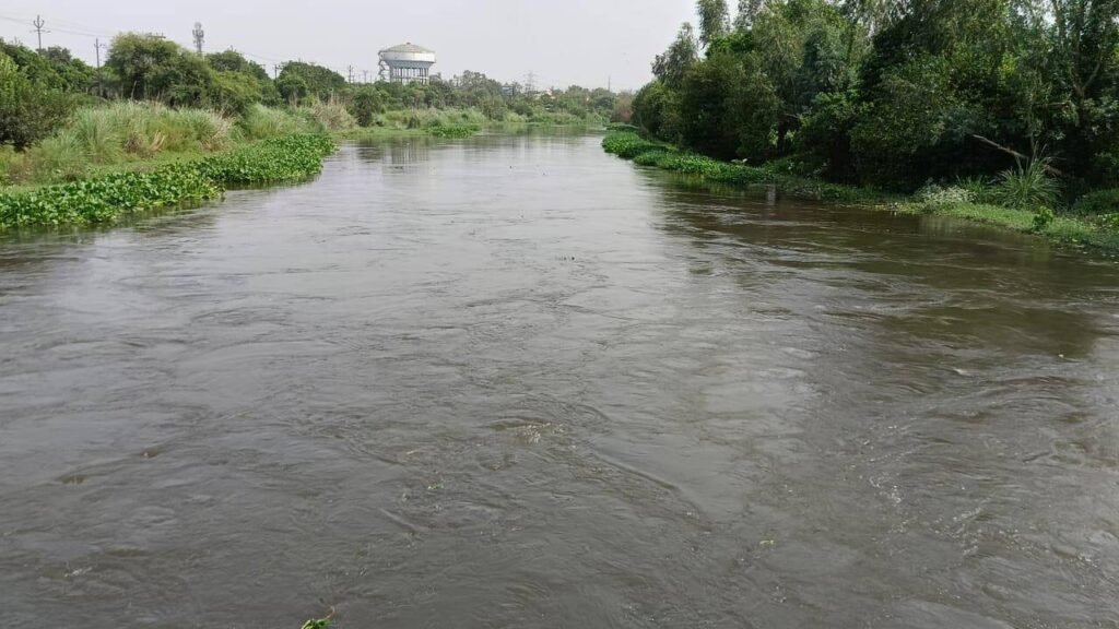 Hindon swells, GDA wants 7km wall near cricket stadium site GDA plans | Noida News