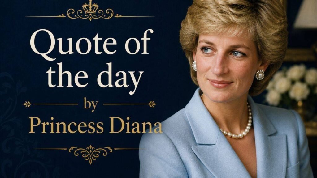 Quote of the day by Princess Diana: “I don’t want expensive gifts; I don’t want to be bought. I have everything I want. I just want someone to…” – why emotional security can matter more than wealth or luxury | World News
