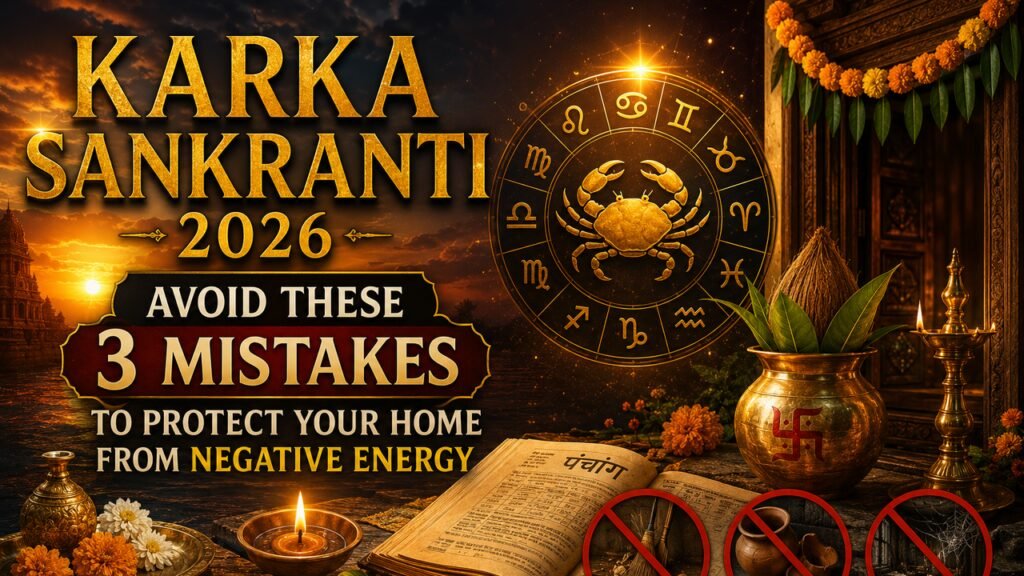 Karka Sankranti 2026: Avoid These 3 Mistakes to Protect Your Home From Negative Energy
