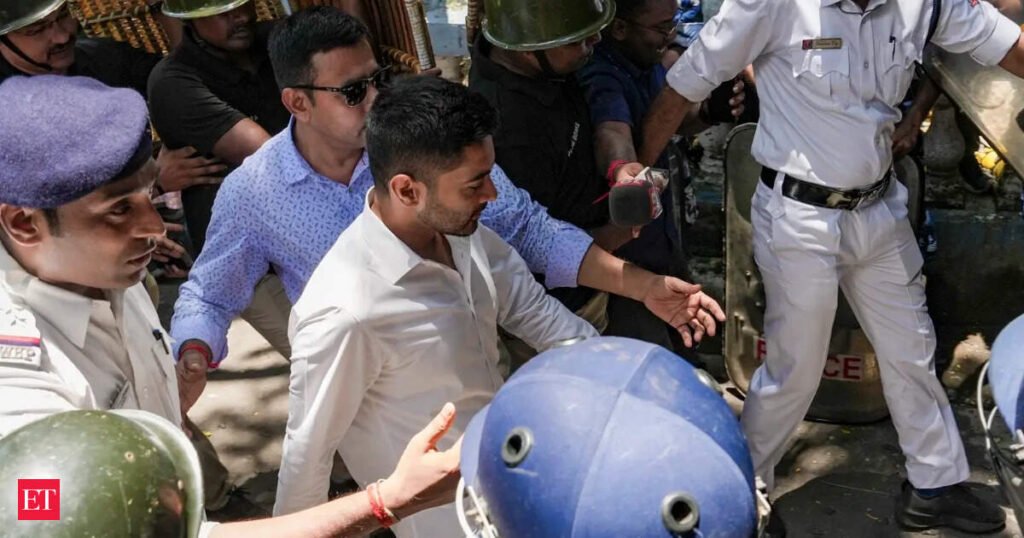 TMC’s Abhishek Banerjee gives voice sample in poll speech probe