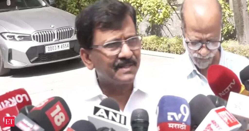 Eknath Shinde seeking approval for ‘stolen property’: Sanjay Raut slams Dy CM’s meeting with Amit Shah