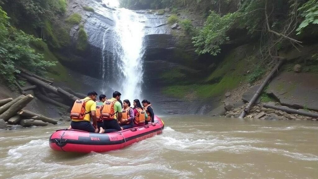 College students rescued from waterfall, booked for entering forest sans nod | Goa News