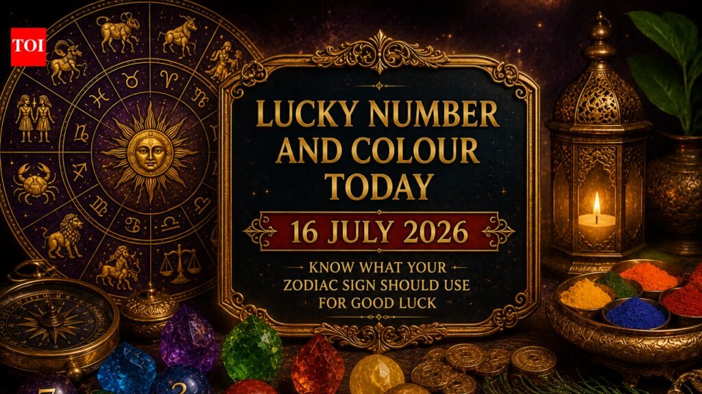 Lucky Number and Colour Today, 16 July 2026: Know What Your Zodiac Sign Should Use for Good Luck