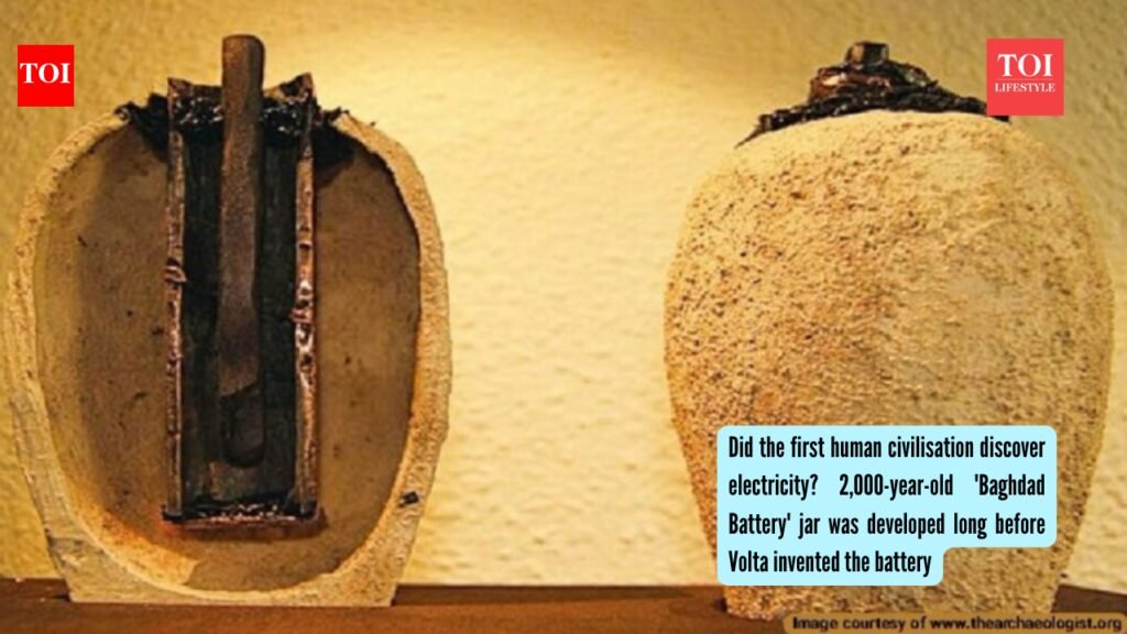 Did the first human civilisation discover electricity? 2,000-year-old ‘Baghdad Battery’ jar was developed long before Volta invented the battery