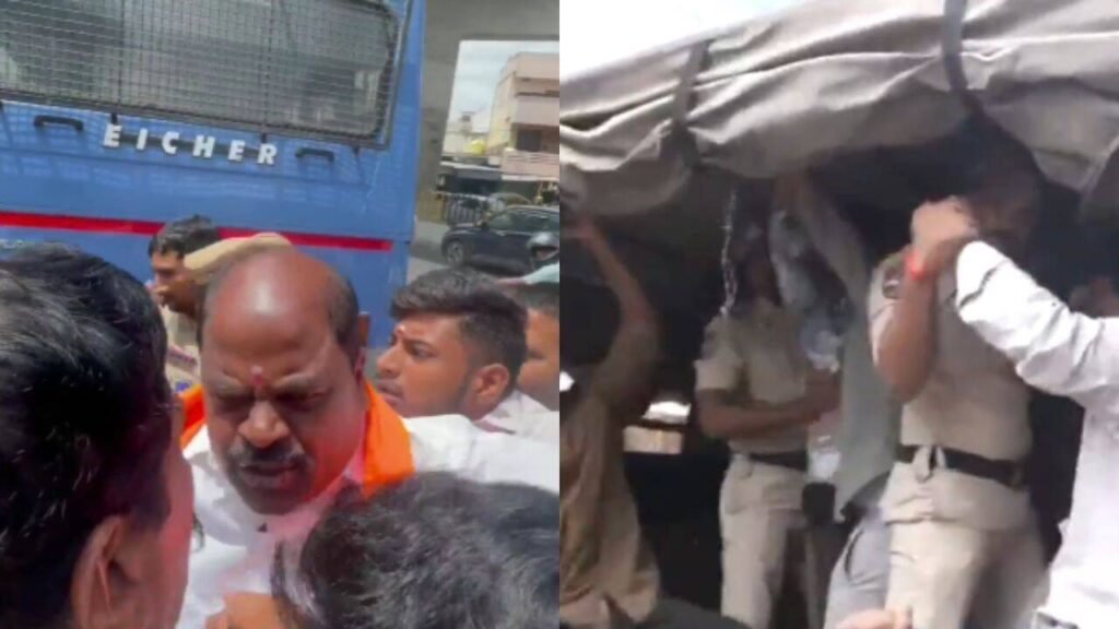 Protest outside Hyderabad school after teacher allegedly assigns ‘religious homework’ to student; BJP workers detained | Hyderabad News