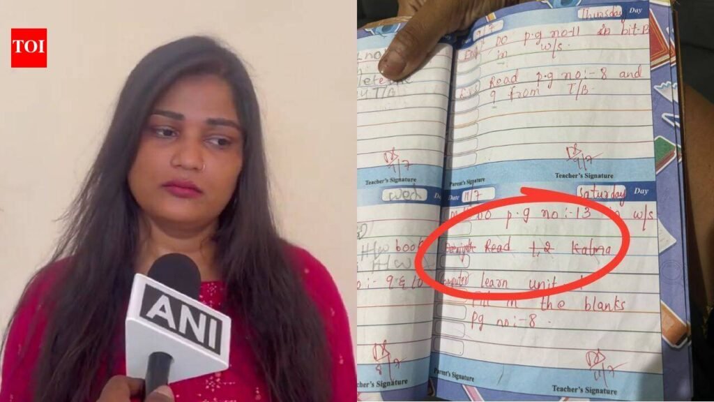 ‘Put Bhagavad Gita, Bible as a subject too’: Relative reacts after Hyderabad school terminates teacher amid ‘Kalma’ homework row | Hyderabad News