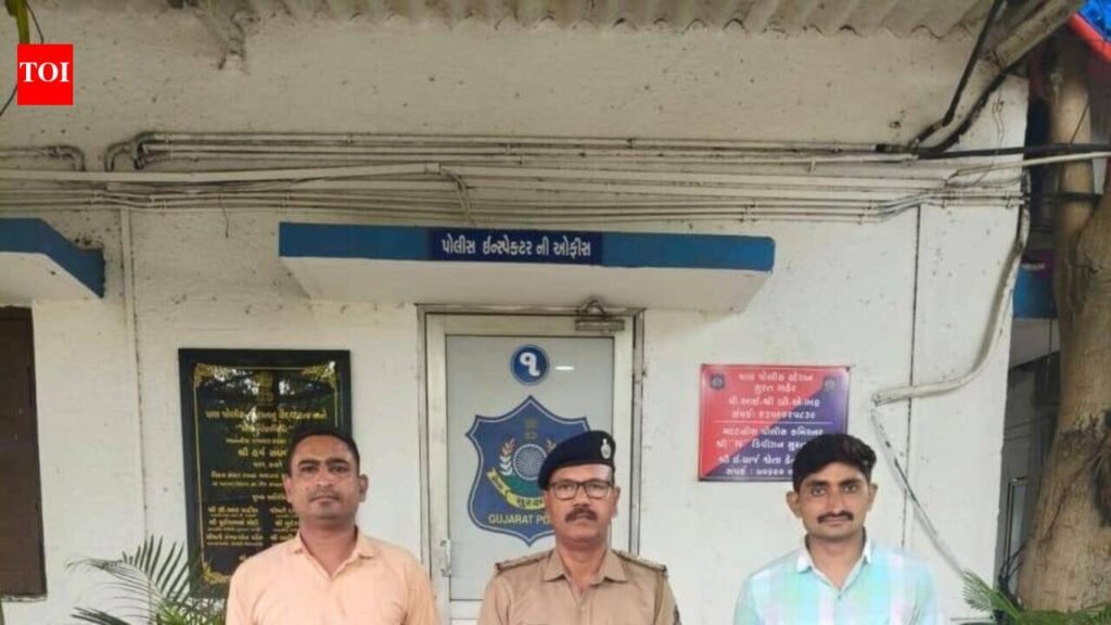 Ex-staffer nabbed for trying to extort Rs 10 lakh from perfume trader | Surat News