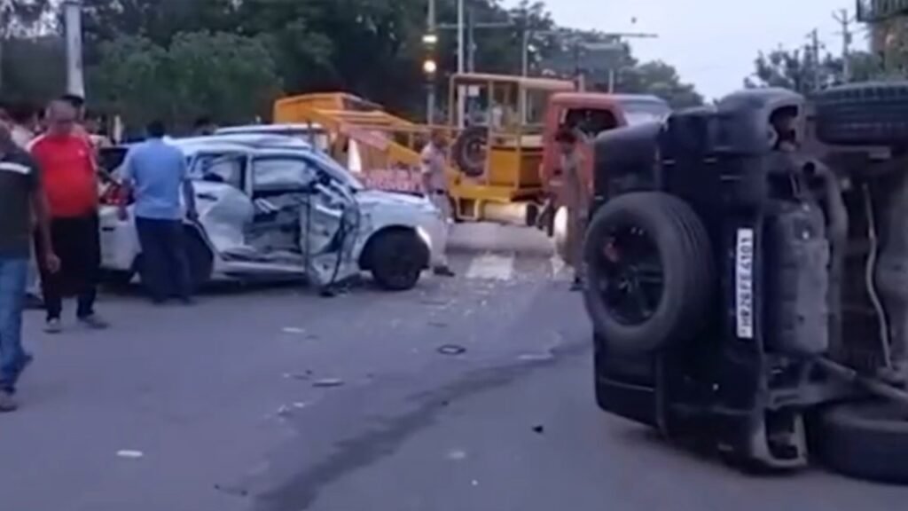 4 family members injured after speeding SUV rams car in Gurgaon | Gurgaon News