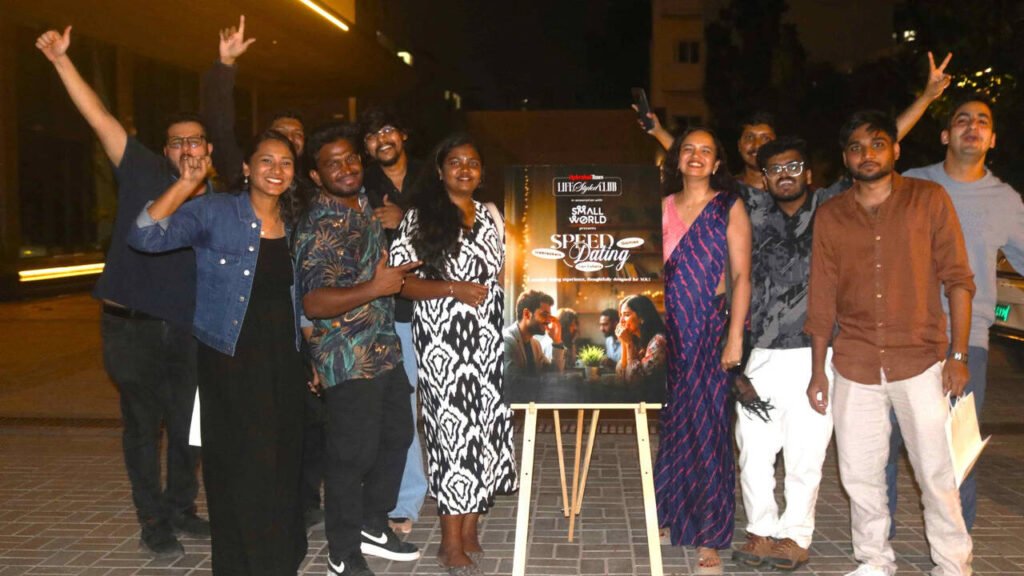 From swipes to sparks: Conversations and a room full of strangers made for an evening of offline connections | Hyderabad News