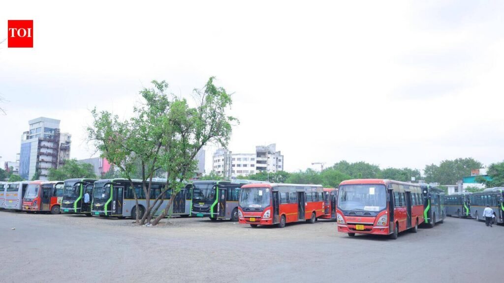 Rs 12-crore annual burden after NMC accepts demands of Aapli Bus staff | Nagpur News