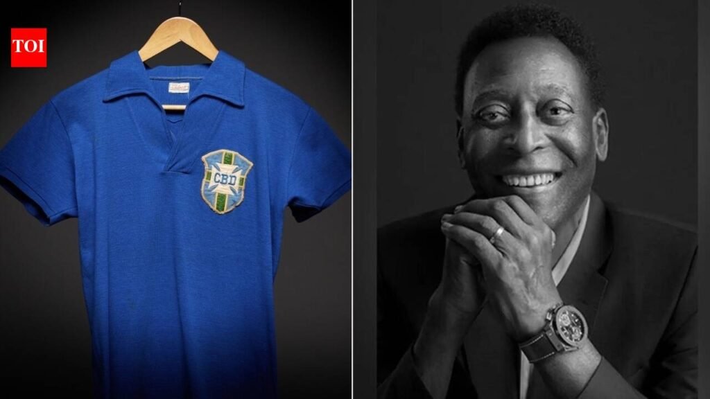 Sold for $4.9 million, Pele’s 1958 FIFA World Cup final shirt becomes second-most expensive football jersey; which is first? | Off the field News