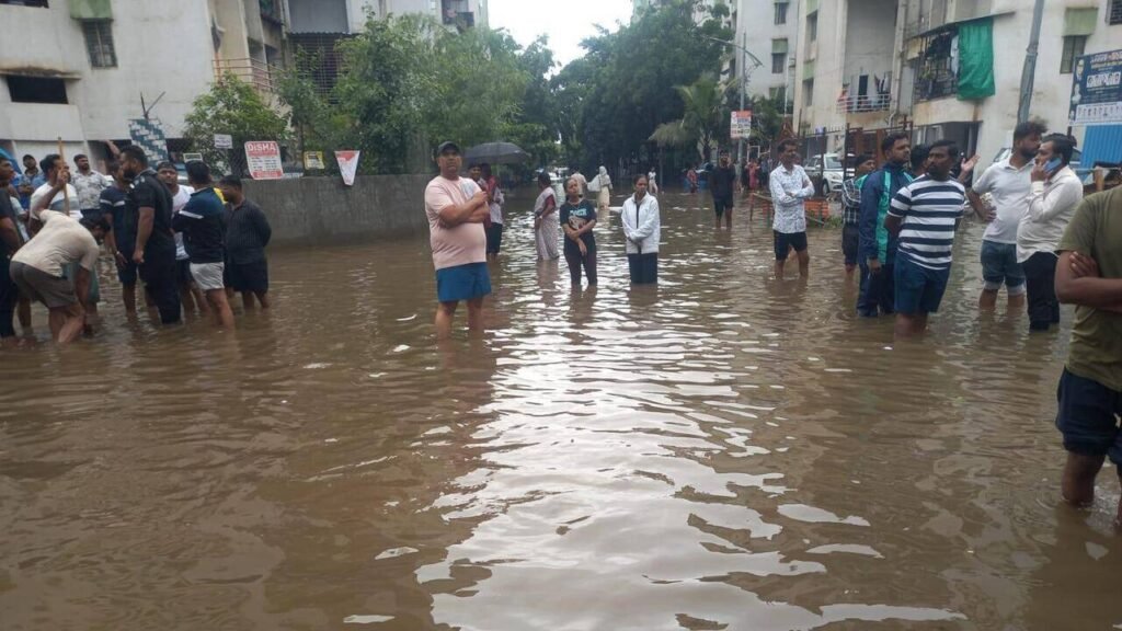 Twelve years on, Gharkul residents fight flooding; intensify stir against PCMC for permanent fix | Pune News
